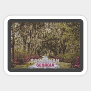 Savannah, Georgia Sticker